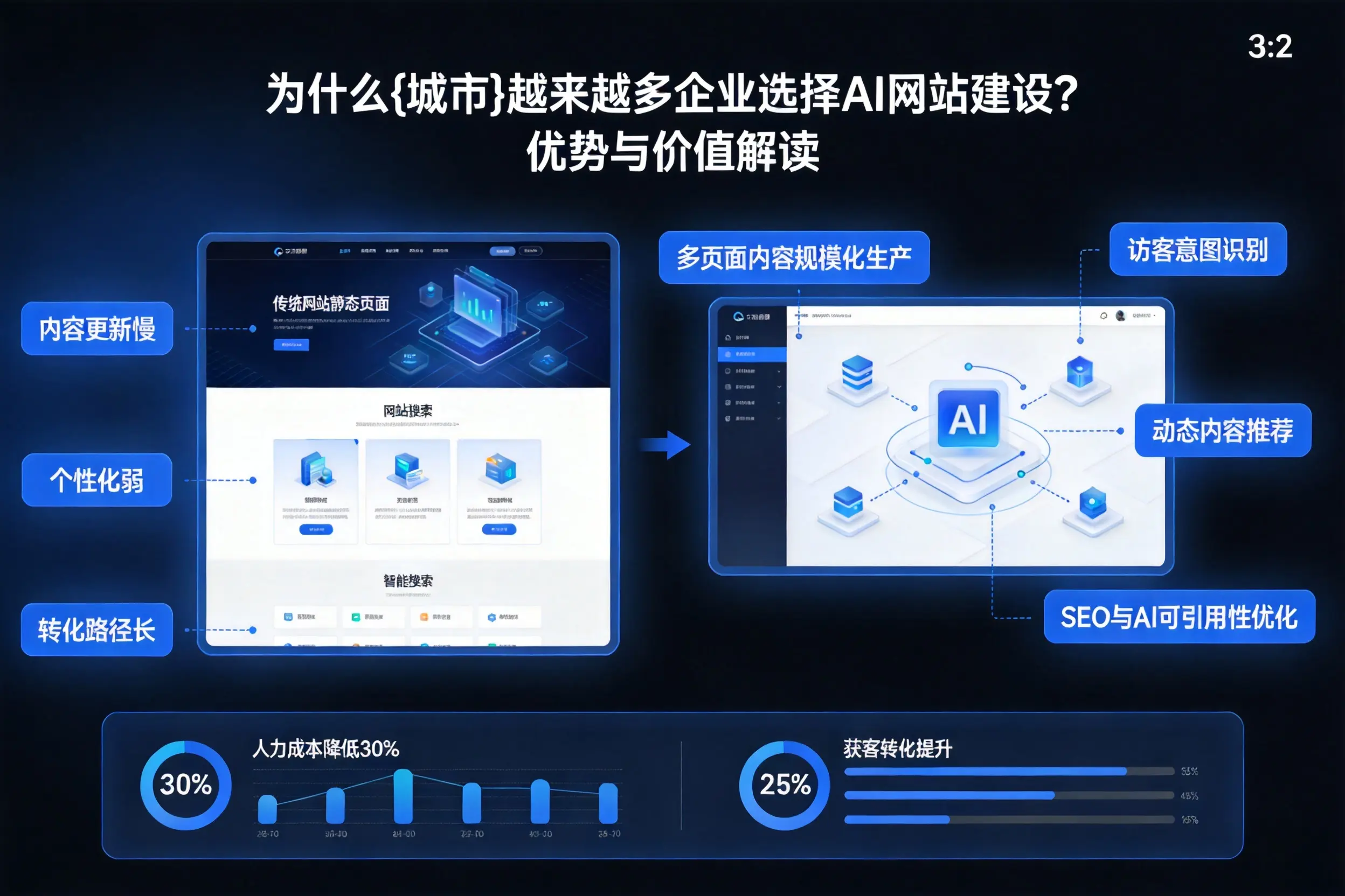 为什么绵阳越来越多企业选择AI网站建设？优势与价值解读