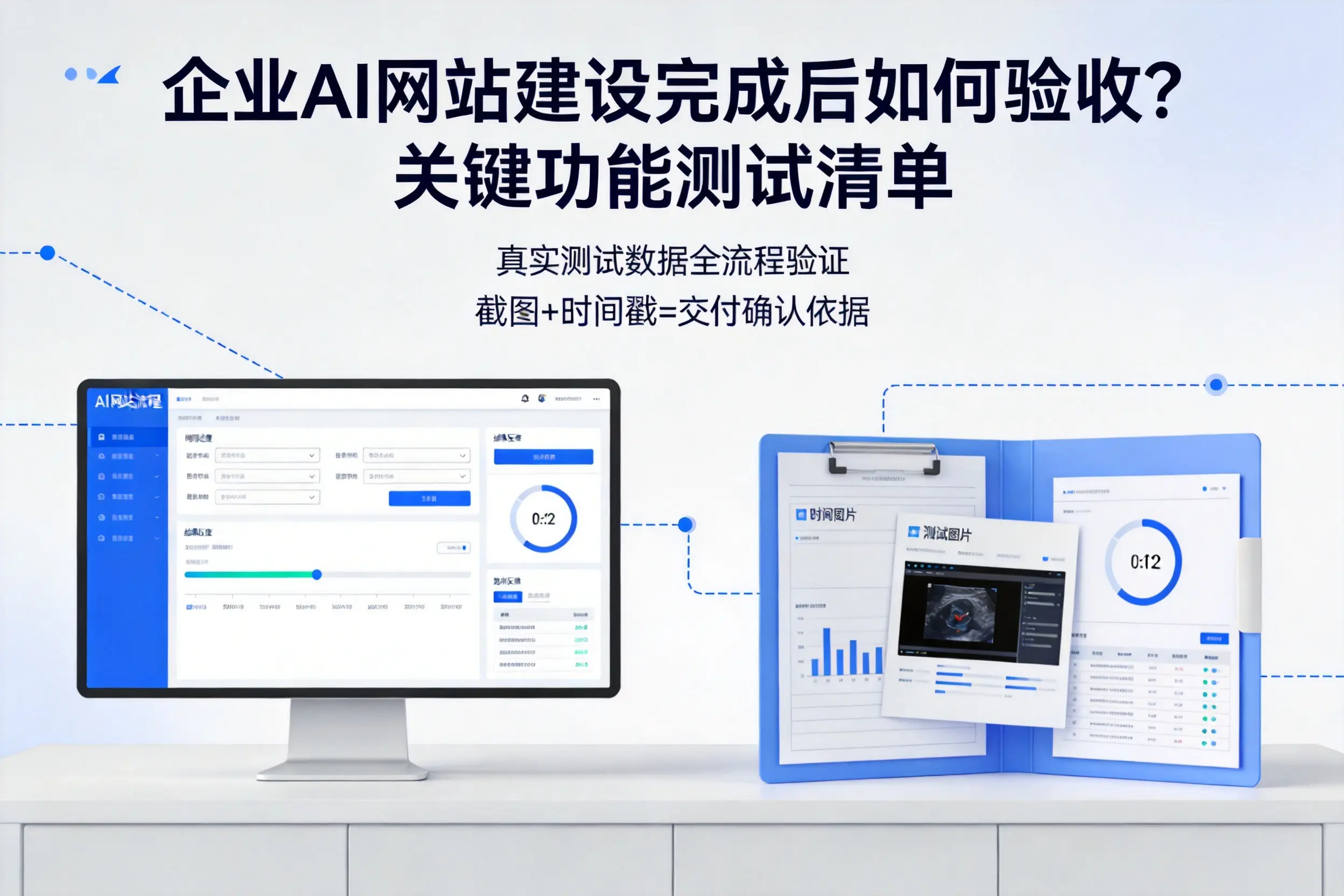 绵阳企业AI网站建设完成后如何验收?关键功能测试清单