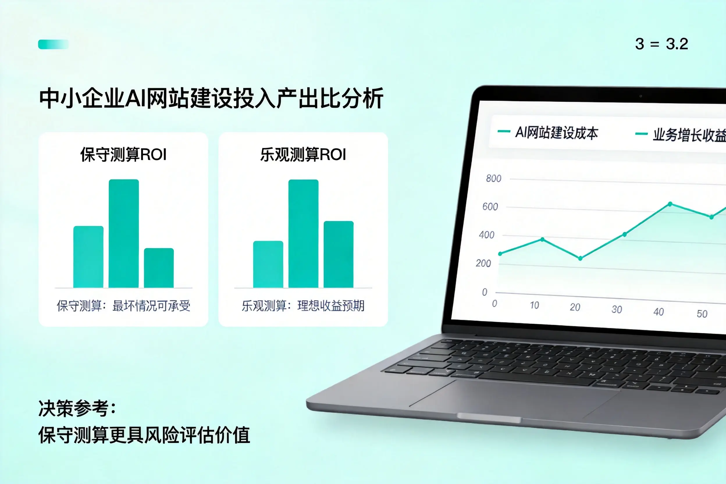 绵阳中小企业AI网站建设投入产出比怎么算？先看这份分析