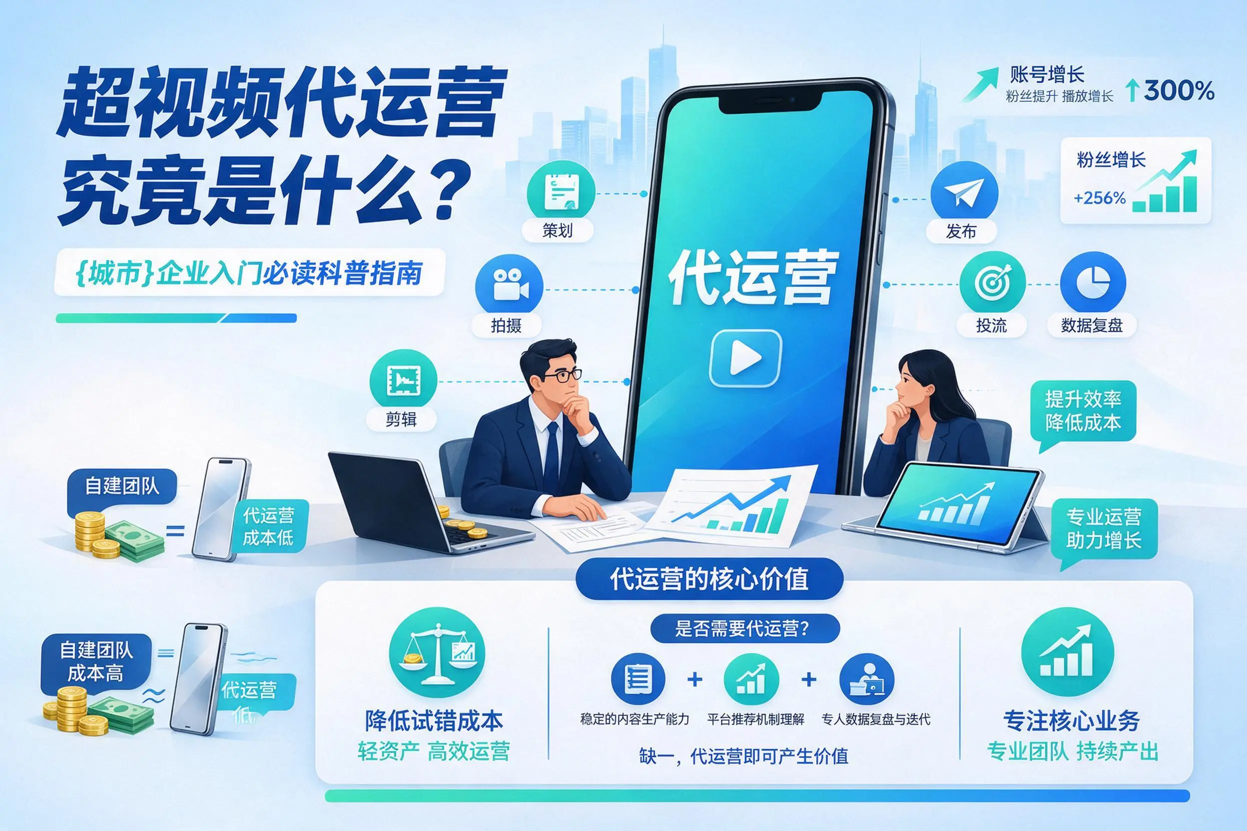 短视频代运营究竟是什么?绵阳企业入门必读科普指南